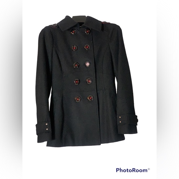 NWOT Miss Sixty double breasted wool coat - Picture 4 of 4